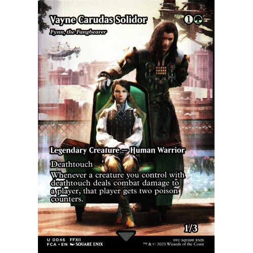 Fynn The Fangbearer (Fynn Le Porteur De Croc) - Magic - Final Fantasy - Trough The Ages Vo (Carte En Anglais) - U - 46/64