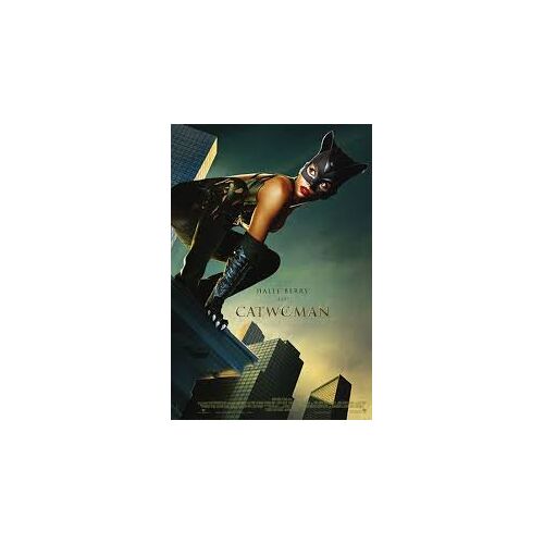Catwoman De Pitof Avec Halle Berry, Benjamin Bratt... - Affiche Originale De Cinéma Format 120 Cm X 160 Cm
