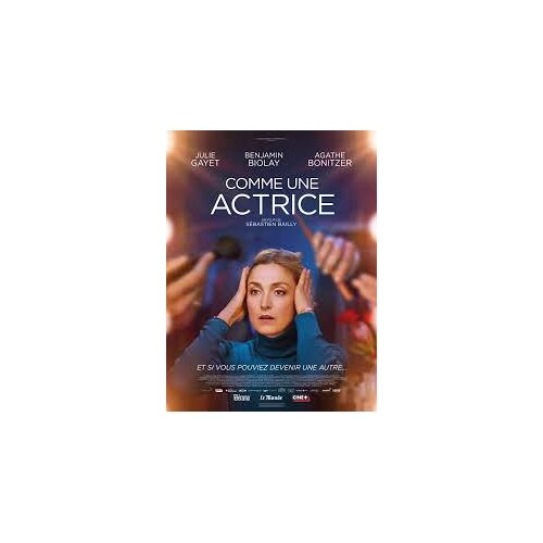 Comme Une Actrice De Sébastien Bailly Avec Julie Gayet, Benjamin Biolay... Affiche Originale De Film Format 120x 160 Cm