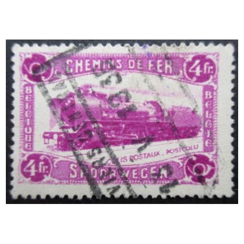 Belgique Colis Postaux N°176 Locomotive Oblitéré