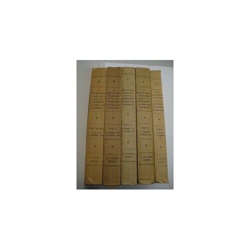 Livres : La Délégation Française Auprès De La Commission Allemande D'Armistice. Recueil De Documents Publié Par Le Gouvernement Français, Complet En 5 Volumes. Paris Alfred Costes 1947-1959