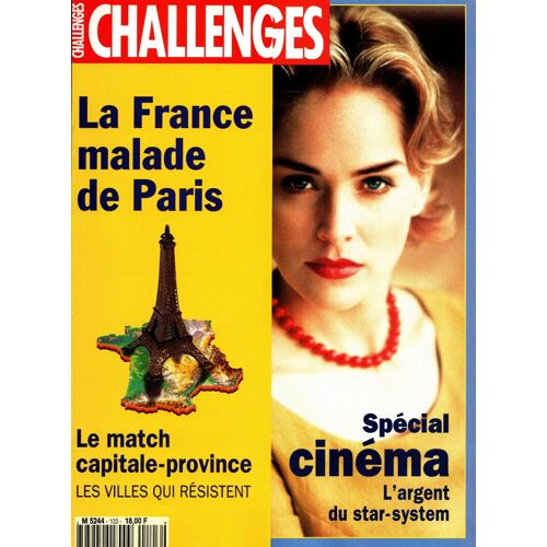 Challenges N°103 Mai 1996 - Spéciale Cinéma, L'Argent Du Star Système - La France Malade De Paris - Sacre À La Générale Des Eaux - Les Seychelles Paradis Des Voyous