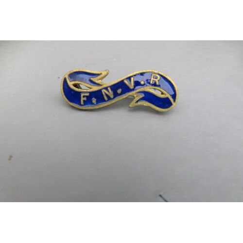 Ancien Insigne Métal Émaillé F.N.V.R