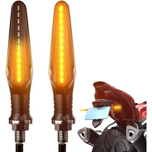 Clignotant Led Séquentiel - Universel - 12v - Moto/Scooter - Ambre - Étanche