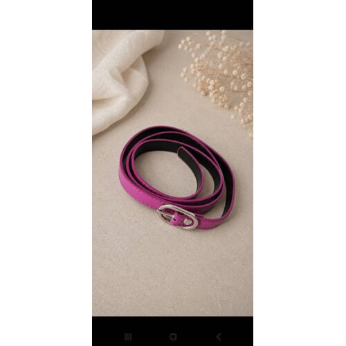 Ceinture Fine Rose Fuchsia – Touche Pop Et Féminine !
