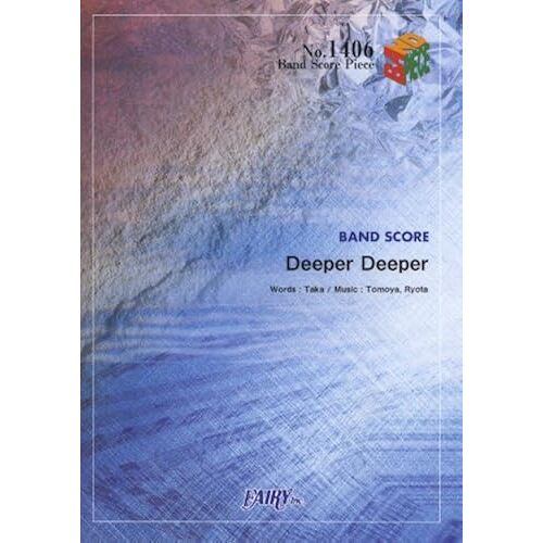 1406 Deeper Deeper By One Ok Rock (Band Score Piece)