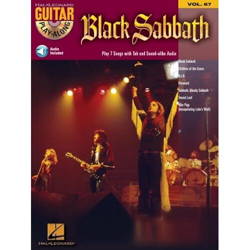 Black Sabbath Songbook: Guitar Play-Along Volume 67