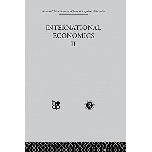 B: International Economics Ii (Harwood Fundamentals Of Applied Economics)