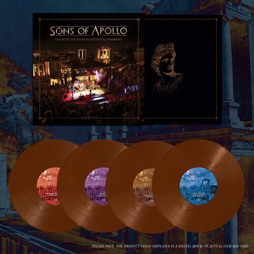 Sons Of Apollo - Live With The Plovdiv Psychotic Symphony [Vinyl Lp] Amber , Colored Vinyl, Boxed Set