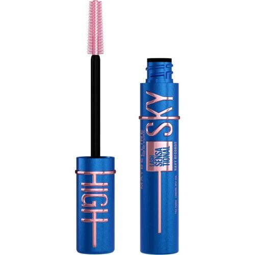 Mascara - Maybelline New York - Cils Sensational Sky High - Bleu Marine (Navy Blue) - 7.2 Ml - Volume & Longueur Multicolore