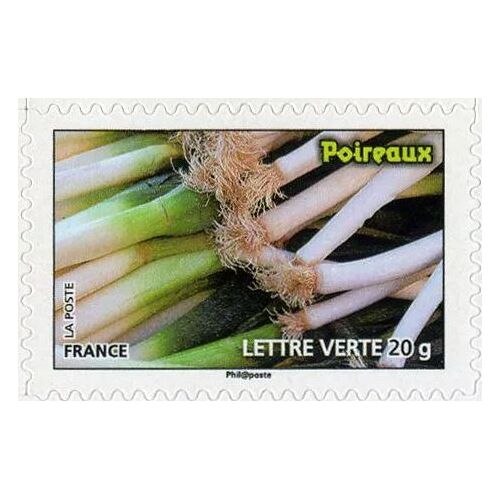 France 2012, Très Beau Timbre Neuf** Luxe Autoadhésif Yvert 746, Légumes Pour Une Lettre Verte - Poireaux, Validité Permanente, Pour Collection Ou Affranchissement.