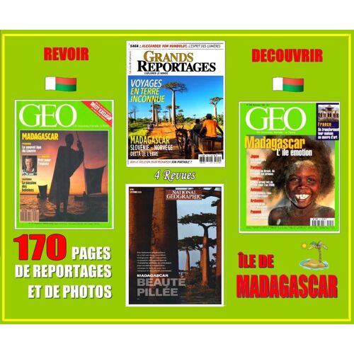 4 Revues Pour Découvrir : Madagascar