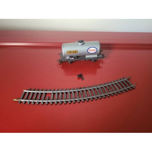 Jouef Ho Wagon Citerne Algeco/Esso + 1 Rail-Jouef