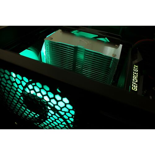 Scythe KF1225FD18AR-P système de refroidissement d'ordinateur Boitier PC Ventilateur 12 cm Noir, Blanc
