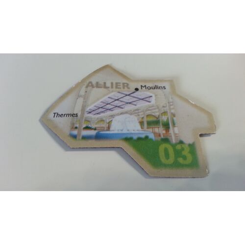 Magnet Départ'Aimant Le Gaulois N°3 L'Allier