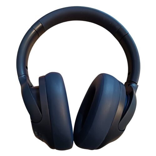 Casque sans fil bluetooth bleu