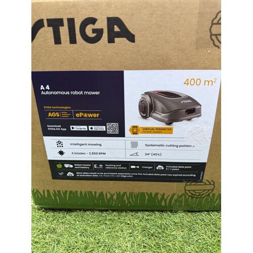 Stiga A4 robot tondeuse autonome