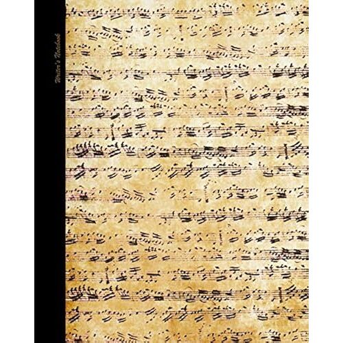 Writers Notebook: Gifts For Music Lovers (A Large Paperback Personal Journal With Ruled Lines Not Staves For Musicians; It Is From Our Antique Parchment Range) (Music Gifts)