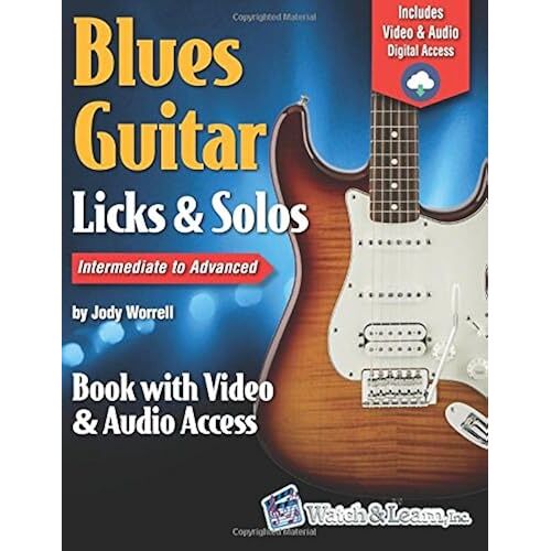 Blues Guitar Licks & Solos Book With Video & Audio Access