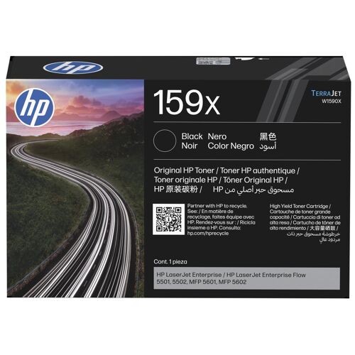 HP 159X - À rendement élevé - noir - original - LaserJet - boîte - cartouche de toner (W1590X)