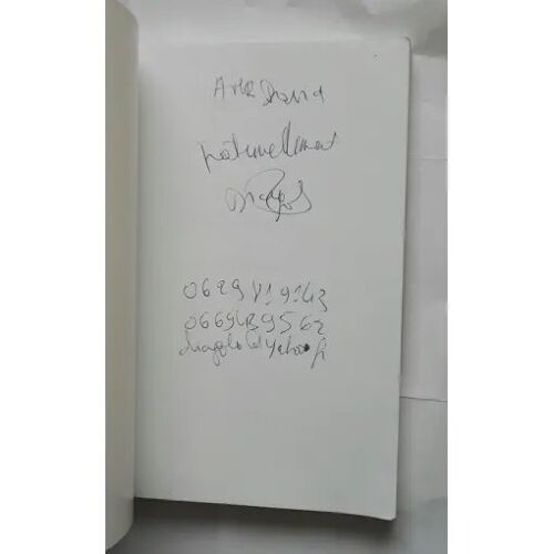 El Hadji Diagola Un Célibataire À L'elysée Avec Un Envoi Autographe Signé 2011 Apopsix
