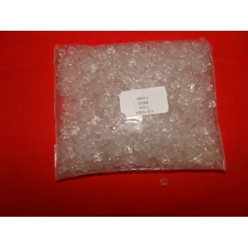 1 Lot De Perles À Facettes Diamètre 7 Mm En Cristal Moulé