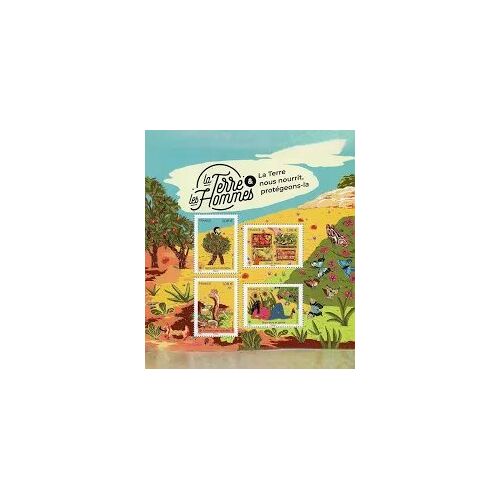 "La Terre Et Les Hommes" (2) : Agriculture Durable Feuillet 5514 Année 2021 N° 5514 5515 5516 5517 Yvert Et Tellier Luxe