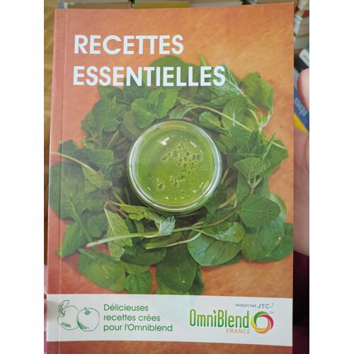 Omniblend - Lot De 3 Livres - La Mécanique Des Fluides / Les Recettes De Nos Amis / Recettes Essentielles