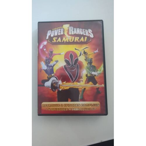 Dvd Power Rangers Samurai 2 Épisodes + 4 À Débloquer