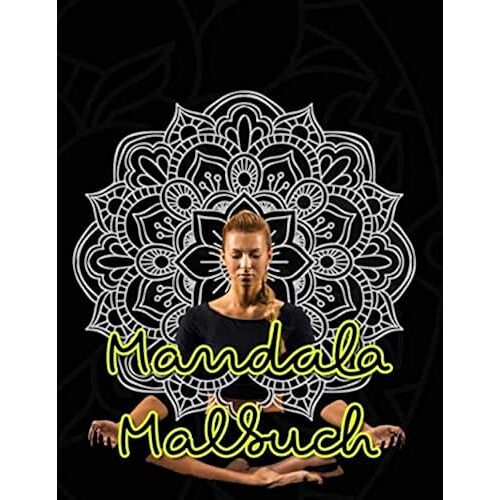 Mandala Malbuch: 95 Mandalas Fuer Erwachsene Auf Schwarzem Hintergrund Fuer Fantastische Farben | Kostenlose Malvorlagen Als Pdf Zum Ausdrucken