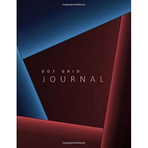 Dot Grid Journal: 8.5 X 11 Notebook With Page Numbers | Dotted Journal Large | For Bullet Journaling, Artsy Lettering, Field Notes | Dotted Paper Book | 110 Numbered Pages | Color Cover Watercolor Pap