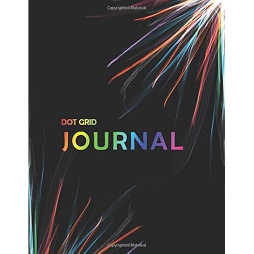 Dot Grid Journal: 8.5 X 11 Notebook With Page Numbers | Dotted Journal Large | For Bullet Journaling, Artsy Lettering, Field Notes | Dotted Paper Book | 110 Numbered Pages | Color Cover Watercolor Pap