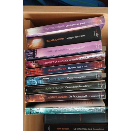 Heather Graham Best Sellers Suspense Lot De 9 Livres.