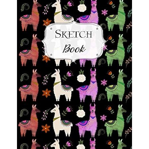 Sketch Book: Llama | Sketchbook | Scetchpad For Drawing Or Doodling | Notebook Pad For Creative Artists | Pattern