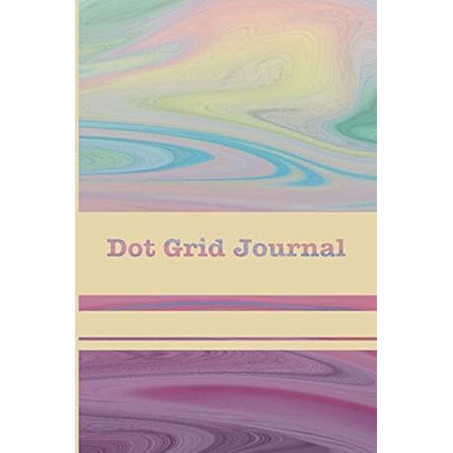 Pastel Swirl Dot Grid Journal: A Beautiful Peace Inducing Pastel Colored Pattern Creates The Cover Of This Handy Notebook. Perfect For Journalling, Bullet Points, Graphs, Diagrams, Drawing Out Needlew