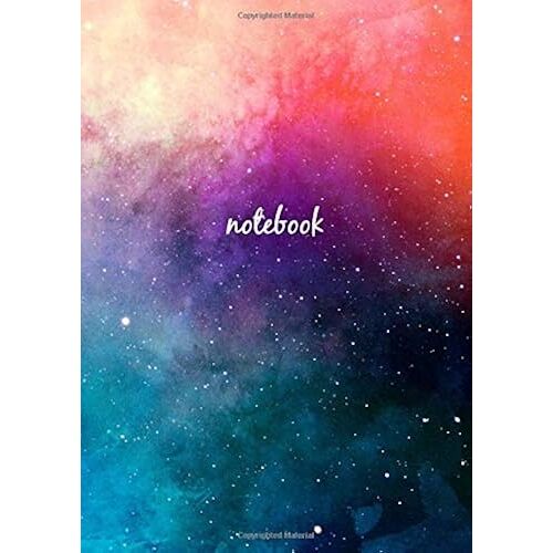 Dot Grid Journal - Quaderno Puntinato: A4 Dotted Notebook For Bullet Journaling, Lettering, Sketching Notes | Taccuino Con Pagine Puntinate | 100+ Pages | Soft Cover Galassia Aquarel
