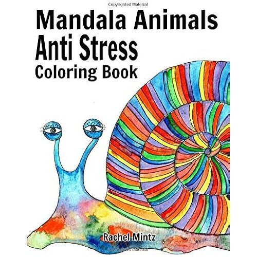 Mandala Animals Anti Stress Coloring Book: Relaxing Ornamental Patterns To Color After A Long Day At Work