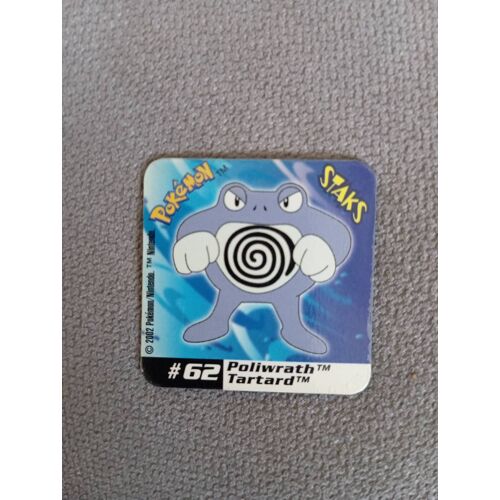 Magnet Pokémon Staks N°62 Tartard