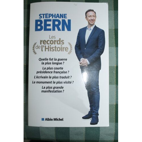 Stéphane Bern "Les Records De L'Histoire"