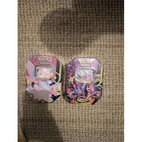Pokebox Neuf Lot De 2 Melodelphe Et Méga Ectoplasma