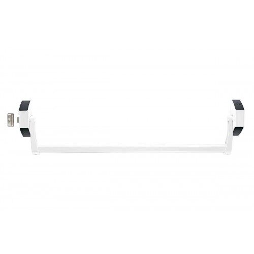 Antipanique Isy Bar EN1125 1 point latéral barre de 1200 mm - blanc JPM