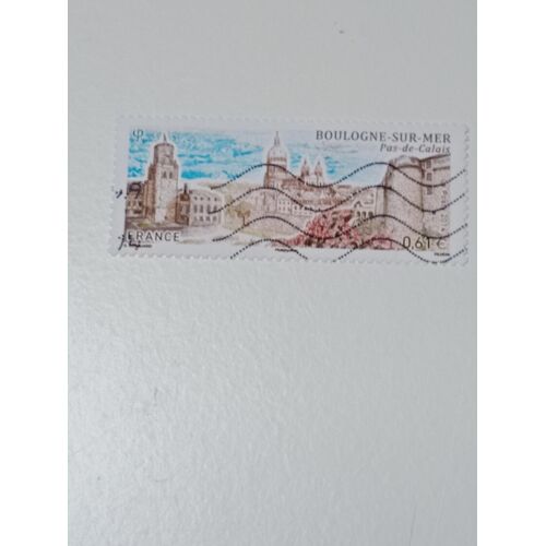 Timbre France 0,61€ Oblitéré Yvert N° 4862 Boulogne Sur Mer De 2014
