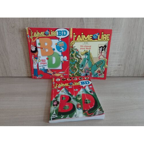 Lot De 3 Livres, J'Aime Lire, J'Aime Lire Bd, N° 419 Et 15, 46