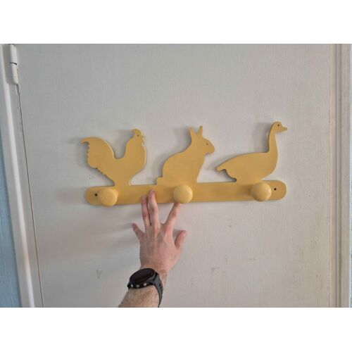 Patère de porte enfant animaux
