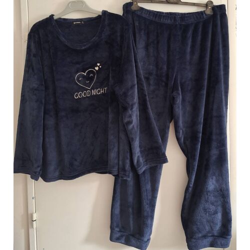 Pyjama Polaire Grande Taille Brodé