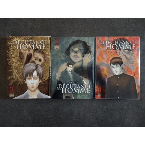 La Déchéance D'Un Homme (Ito) - Intégrale En 3 Tomes.