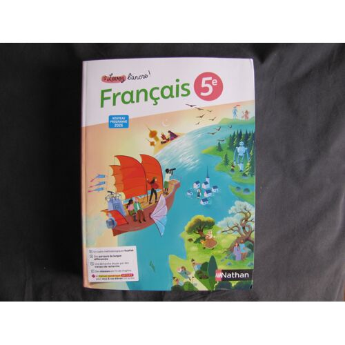 Levez L'Ancre 5e Nouveau Programme 2026 - Manuel Scolaire Spécimen Français Isbn 313-3-09-914915-6 / 313-3-09914-915-6 / 3133099149156 / 3 133099 149156 / 3-133099-149156 5° 5ème 5 ° 5e Eme Cinquième