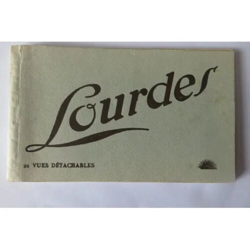 Carnet Album Anciennes Cartes Postales Lourdes