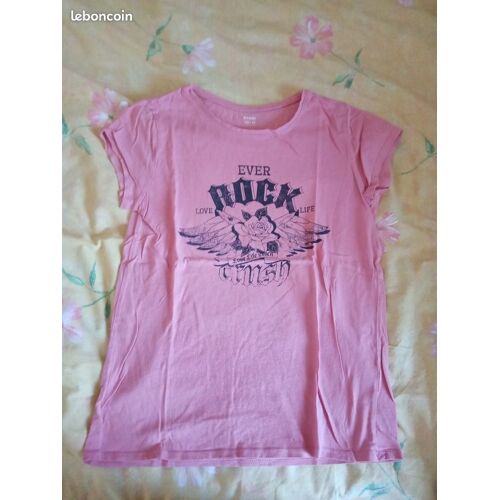 T Shirt Mc Rose Fille 14 Ans Kiabi