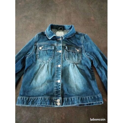Blouson En Jean Fille Petit 14 Ans Verbaudet Très Bon État